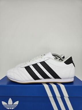 Adidas Women's Taekwondo JS1194 White Black Gum Shoes Size 8.5 New